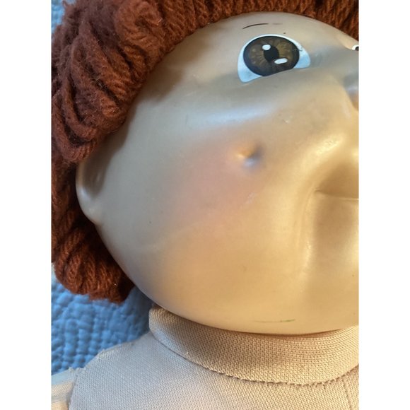 Vintage 1982 Cabbage Patch Doll*Xavier Roberts* No Clothes *Brown hair & eyes - Picture 7 of 8